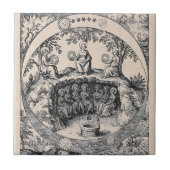 Drie zussen van Alchemy Tegeltje (Voorkant)