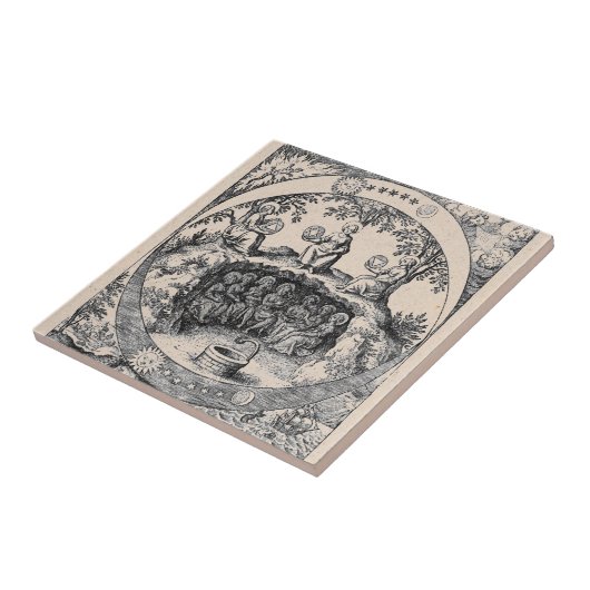 Drie zussen van Alchemy Tegeltje (Zijkant)