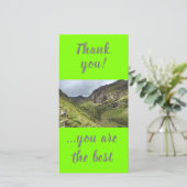 Drie zussen van Glencoe, Mountains, Schotland Bedankkaart (Staand voorkant)