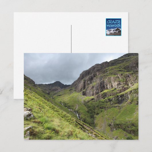 Drie zussen van Glencoe, Mountains, Schotland Briefkaart (Voorkant / Achterkant)