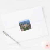 drie zussen vierkante sticker (Envelop)