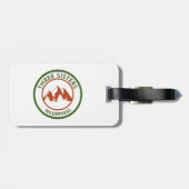 Drie zussen Wilderness Bagagelabel (Achterkant horizontaal)