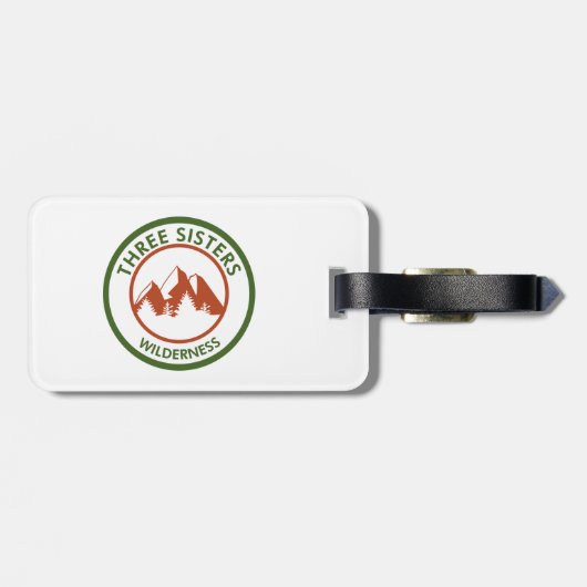 Drie zussen Wilderness Bagagelabel (Achterkant horizontaal)