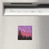 Drie zussen Wilderness, Oregon Magneet (Insitu (Vaatwasser))