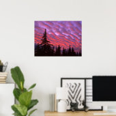 Drie zussen Wilderness, Oregon Poster (Thuiskantoor)