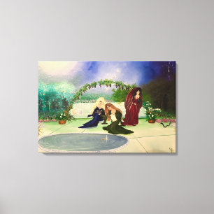 Drie Zusters Canvas Afdruk
