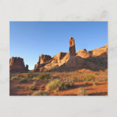 Drie zusters in Arches National Park Briefkaart (Voorkant)