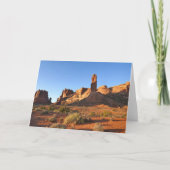 Drie zusters in Arches National Park Kaart (Voorkant)