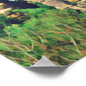 Drie zusters Katoomba schilderachtig Australië rei Poster (Hoek)