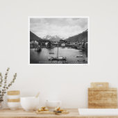 Drie zusters Mountains Sitka 1912 Poster (Keuken)