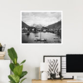 Drie zusters Mountains Sitka 1912 Poster (Thuiskantoor)