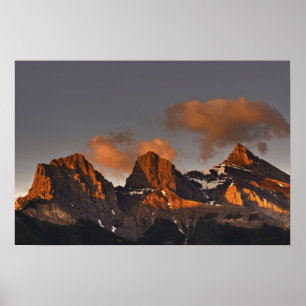 Drie zusters Sunrise Poster