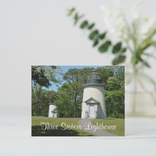 Drie zusters vuurtoren, massabriefkaart briefkaart (Staand voorkant)