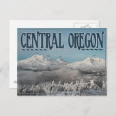 Drie zusters Wilderness Messenger Bag Briefkaart (Voorkant / Achterkant)