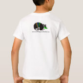 Driebandige ARMADILLO- Brazilië - Bedreigd dier T-shirt (Achterkant)