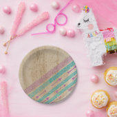 Driebasische rode pijlen Shabby Chic Paper Bord Pa (Feest)