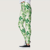 Driebladige klaver Vierbladige klaver St. Patrick' Leggings (Links)