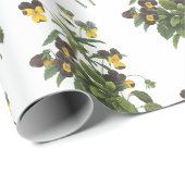 Driebloem Bloem Patroon Cadeaupapier (Rol Hoek)