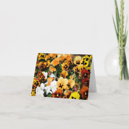 Driebloemen Bedankkaart