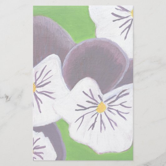 Driebloemen Briefpapier (Voorkant)
