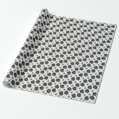 Driebloemen Cadeaupapier (Uitgerold)