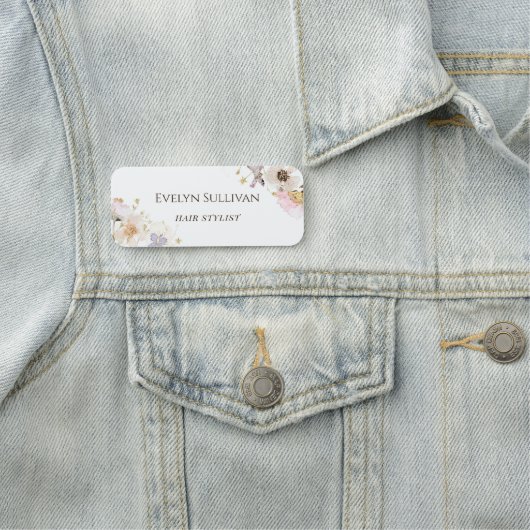 Driebloemen, label naamplaatje (In situ)