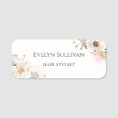 Driebloemen, label naamplaatje (Voorkant)