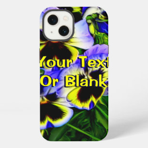 Driebloemig viooltje iPhone 13 hoesje