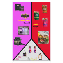 Driecontrastkleine brochure - A6-esque aanpassing