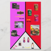 Driecontrastkleine brochure - A6-esque aanpassing (Voorkant)