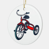 DRIECYCLISCHE RONDE ORNATIE KERAMISCH ORNAMENT (Links)