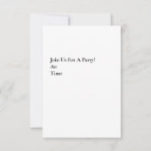 Driecyclusuitnodiging Bedankkaart (Achterkant)