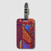 Dried Earth Bagagelabel (Voorkant (verticaal))