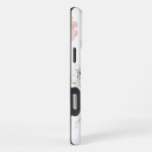 Dried Flower Seamless Pattern iPhone Hoesje (Rechterkant)