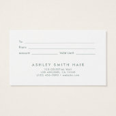 Dried Flowers Gift Kaart (Achterkant)