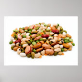 Dried legumes and cereals poster (Voorkant)