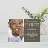 Driedaagse feestdag gevierd kaart (Staand voorkant)