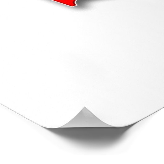 Driedaagse haircut Poster Matte (Hoek)