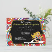 Driedaagse wedstrijd voor de zwarte en goudkoorts kaart (Staand voorkant)