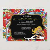 Driedaagse wedstrijd voor de zwarte en goudkoorts kaart (Voorkant / Achterkant)