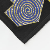 Driedel Fun Chanoeka Fleece Deken (Hoek)