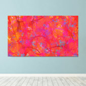 DRIEDELIG KUNSTWERK - VREUGDE - SINAASAPPELS - CAN CANVAS AFDRUK (Insitu (Houten vloer))