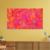 DRIEDELIG KUNSTWERK - VREUGDE - SINAASAPPELS - CAN CANVAS AFDRUK (Insitu (Woonkamer))