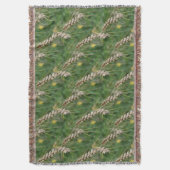 Driedemaands Summer Grass Natuur Art Pattern Deken (Voorkant Verticaal)