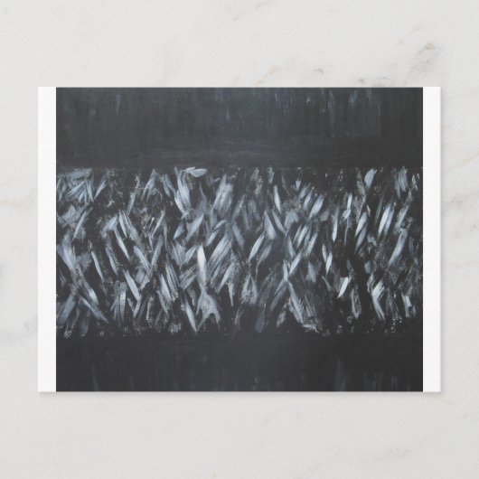 Driedimensionaal dwars-Hatching Patroon Briefkaart (Voorkant)