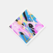 Driedimensionaal Geometrisch Abstract Schilderen Servet (Hoek)