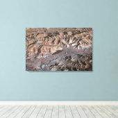 driedimensionaal uitzicht van het landschap canvas afdruk (Insitu (Houten vloer))