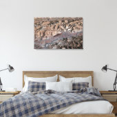 driedimensionaal uitzicht van het landschap canvas afdruk (Insitu (Slaapkamer))