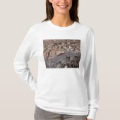 driedimensionaal uitzicht van het landschap t-shirt (Voorkant)