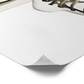 Driedimensionaal Uitzicht van het Vrouw bovenaan Poster (Hoek)